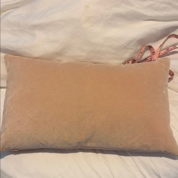 Light pink mini lumbar pillow - Picture 3 of 6